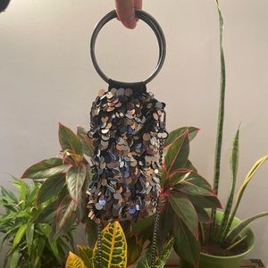 Mini Hand/Shoulder Sequence Purse